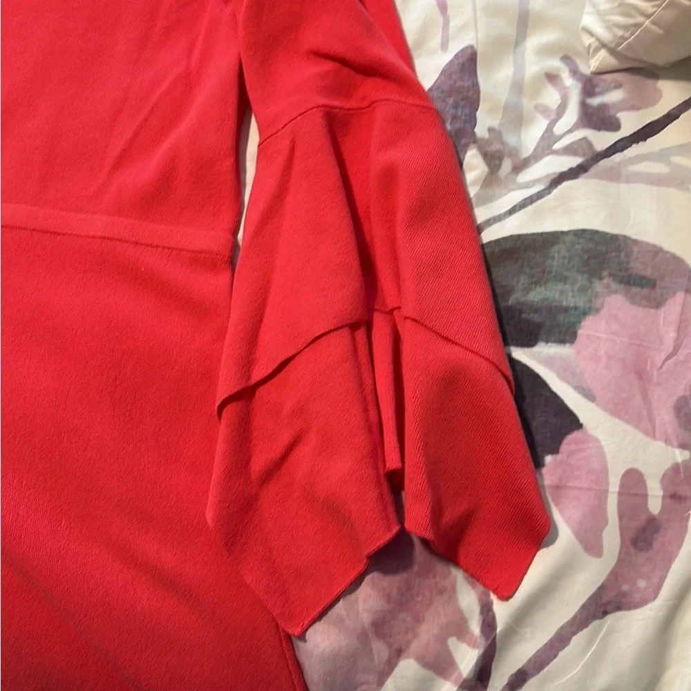 Banana Republic Coral Midi Sweater Dress NWOT - Picture 7 of 9